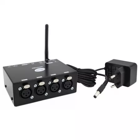 [SL-SDX4PW] Сплиттер DMX512 1вход-4выхода, WiDMX, ТМ Siberian Lighting, splitDMX4/3PIN.WIDMX
