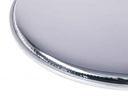 Пластик для малого и том барабана 18", серебристый, Foix, FDH-188SR-18