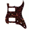Пикгард для электрогитары Fender Stratocaster HH, 4 сл, черепаший панцирь, Musiclily, MX2248DT