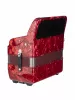 Аккордеон кнопочный 70/120/7/2, красный, с футляром, Aurus, JH5120-RED