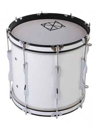 Маршевый бас-барабан, 16" х 14", Dixon, PMZCL4161-WT