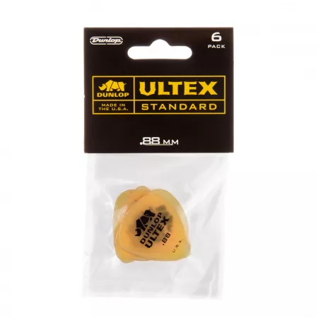 Ultex Standard Медиаторы 6шт, толщина 0,88мм, Dunlop, 421P.88