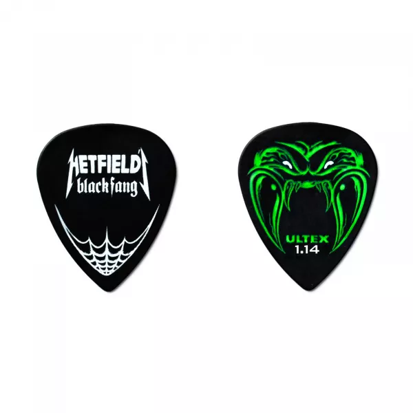 Black Fang Медиаторы в коробочке, 6шт, толщина 1.14мм, Dunlop, PH112T1.14  рис.2 