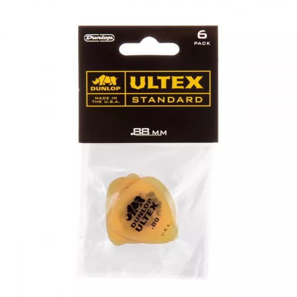 Ultex Standard Медиаторы 6шт, толщина 0,88мм, Dunlop, 421P.88  рис.2 