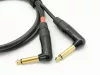 Кабель 3,5R-2Jack угловой, 1м, ZZcable, G57-3,5R-2JR-0100-0