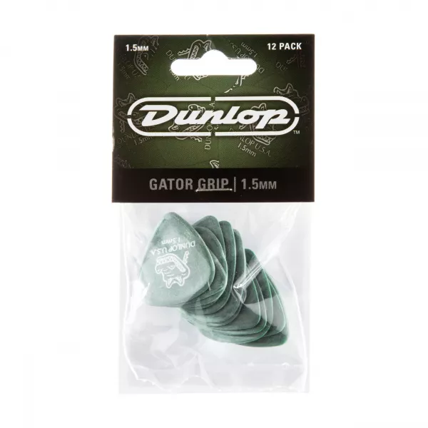 Gator Grip Медиаторы, 12шт, толщина 1,50мм, Dunlop, 417P1.50  рис.2 