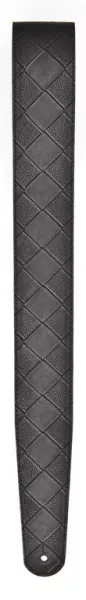 25LWV-01 Кожаный ремень для гитары, рисунок «Large Basket Weave», черный, Planet Waves