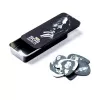 Bob Marley Silver Медиаторы 6шт, толстые, в коробочке, Dunlop, BOB-PT04H