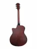 Гитара акустическая, с вырезом, коричневая, Foix, ZA-83CM-BR