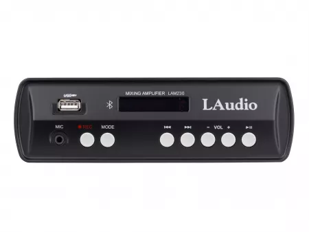 Микшер усилитель мощности трансляционный, 2х30Вт, LAudio, LAM230
