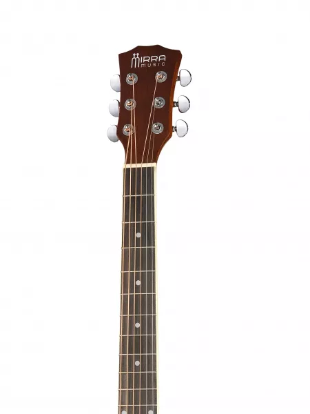 Акустическая гитара, с вырезом, санберст, Mirra, MAG-41C-SB  рис.2 