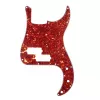 Пикгард для бас-гитары Precision Bass, 4 слоя, черепаший панцирь, Musiclily, MX0376