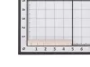 Верхний порожек для 7-струнной гитары, 10 шт, Paxphil, NT-024-WH