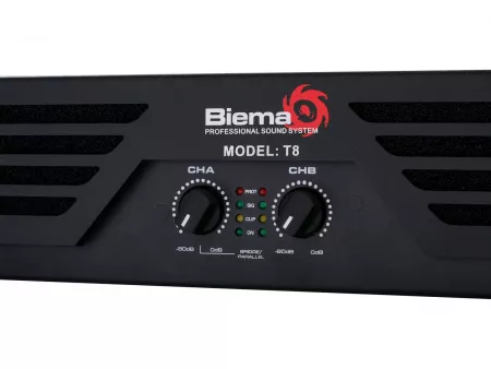 Усилитель мощности, 760+760Вт, Biema, T8