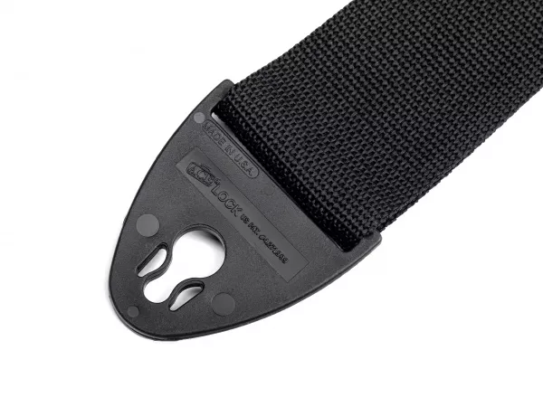 Polyweb Ace-Lock Ремень для гитары, черный, D'Andrea, 1355BLK  рис.2 