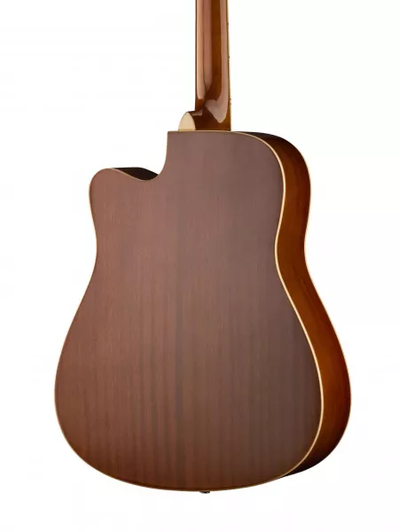 Акустическая гитара, санберст, с вырезом, Homage, LF-4121C-SB  рис.2 