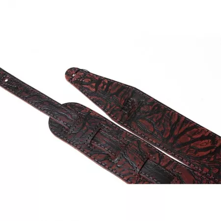 Leather Tigina Ремень для гитары, кожаный, корица, Fidel, FL8002LT
