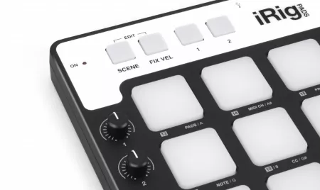 MIDI-контроллер для iOS/Android устройств, IK Multimedia, iRig-PADS