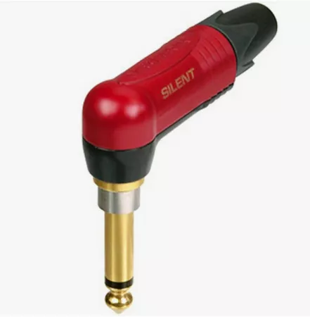 Разъем Neutrik Jack угловой Silent, ZZcable, NP2RX-AU-Silent