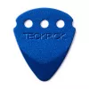 TeckPick Медиаторы 12шт, алюминий, синие, Dunlop, 467R.BLU