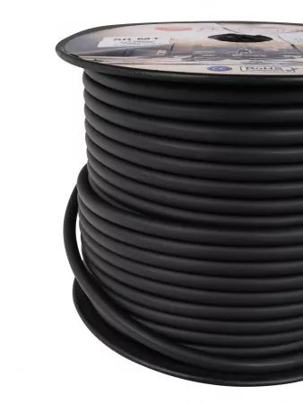 Кабель акустический, черный, 100м, Feby Cable, FC225BK-100