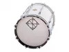 Маршевый бас-барабан, 14" х 14", Dixon, PMZCL4141-WT
