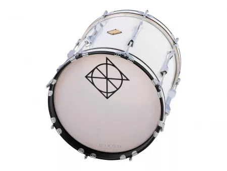 Маршевый бас-барабан, 14" х 14", Dixon, PMZCL4141-WT