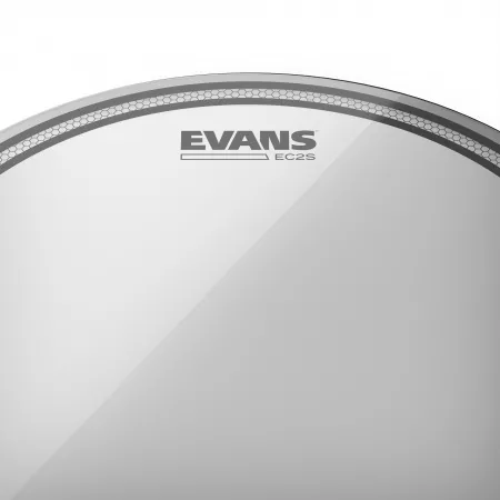 EC2 Clear Пластик для малого, том и тимбалес барабана 14", Evans, TT14EC2S-B