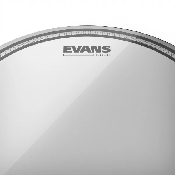 EC2 Clear Пластик для малого, том и тимбалес барабана 16", Evans, TT16EC2S-B  рис.2 