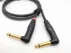 Кабель 3,5-2хJack, угловой, 1м, ZZcable, G53-3,5-2JR-0100-0
