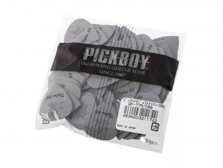 High-Modulous Nylon Медиаторы 50шт, толщина 0.88мм, Pickboy, GP-77R/088