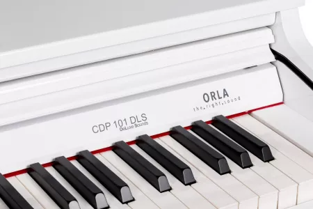 Цифровое пианино, белое полированное, Orla, CDP-101-POLISHED-WHITE