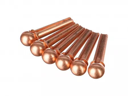 Фиксатор струн, цинк, цвет бронза, набор, Moge, GBP-Bronze