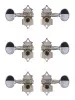 Колки для гитары 3+3, хром, Metallor, MHC-105-CR-3+3
