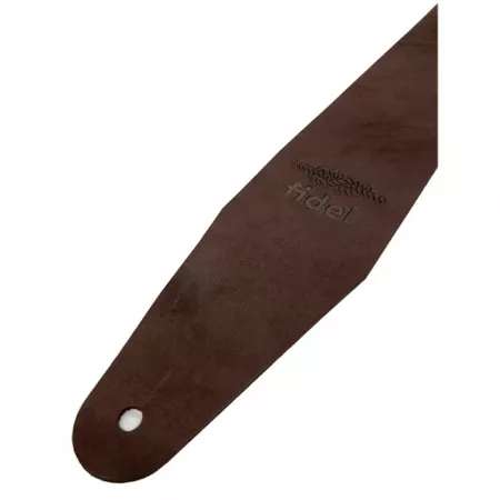 Leather Ремень для гитары, кожаный, какао, Fidel, FL50010L