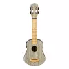 Bamboo Series Укулеле сопрано со звукоснимателем, с чехлом, графит, Cascha, HH-2315E