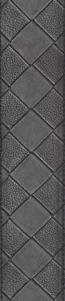 25LWV-01 Кожаный ремень для гитары, рисунок «Large Basket Weave», черный, Planet Waves
