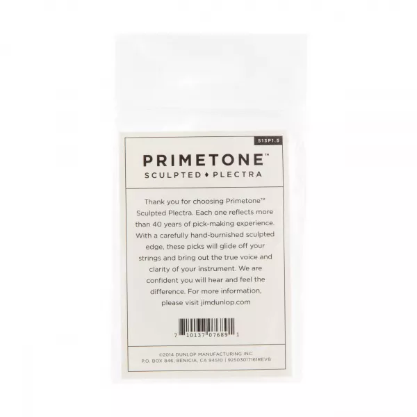 Primetone Медиаторы 3шт, толщина 1,5мм, треугольник, Dunlop, 513P1.5  рис.2 