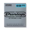Super Bright Tapered Комплект струн для 5-стр бас-гитары, нерж.сталь, 40-120, Dunlop, DBSBS45130T