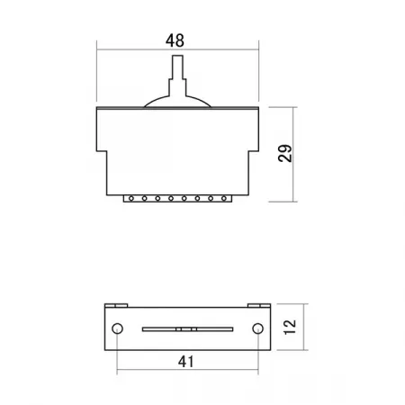 YM-50S Переключатель 5-ти позиционный, Hosco