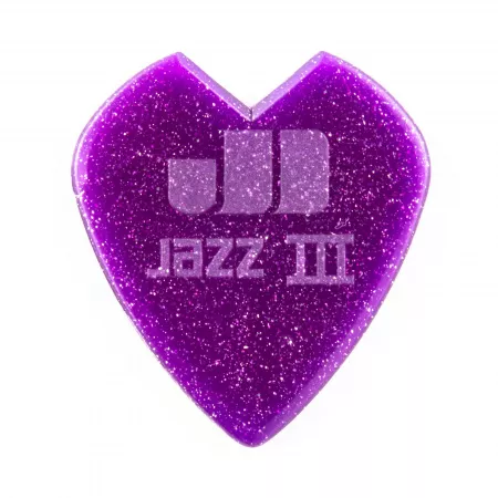 Kirk Hammett Jazz III Медиаторы, 6шт, толщина 1.38мм, Dunlop, 47PKH3NPS