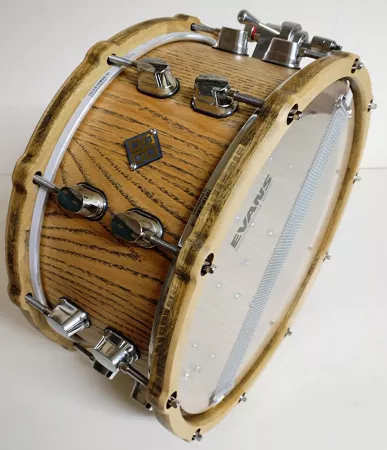 Малый барабан 14х6,5", дуб, Мастерская Бехтеревых, MBd-d-1465-10