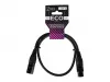 Кабель микрофонный 0.6м, ZZcable, E1-XLR-M-F-0060-0