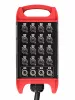 Сценическая коммутационная коробка 16хXLR входов + 4хXLR выхода, 20м, Soundking, BCB403-20m