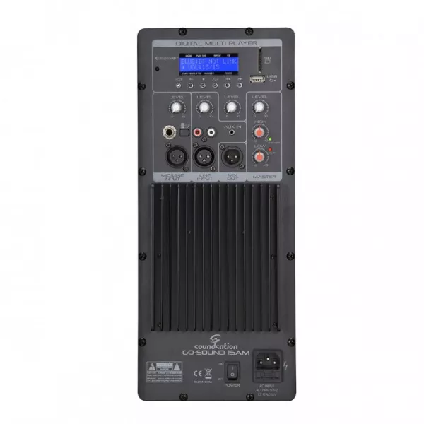 (L484L) Акустическая мультимедиа система активная, 880Вт, Soundsation, Go-Sound-15AM  рис.2 
