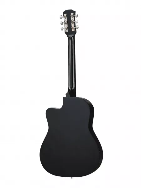 Акустическая гитара, с вырезом, черная, Mirra, MAG-39C-BLK  рис.2 