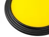 RimPad Тренировочный пэд 12", двусторонний, желтый, обод, MDS, MDS12-RPYD