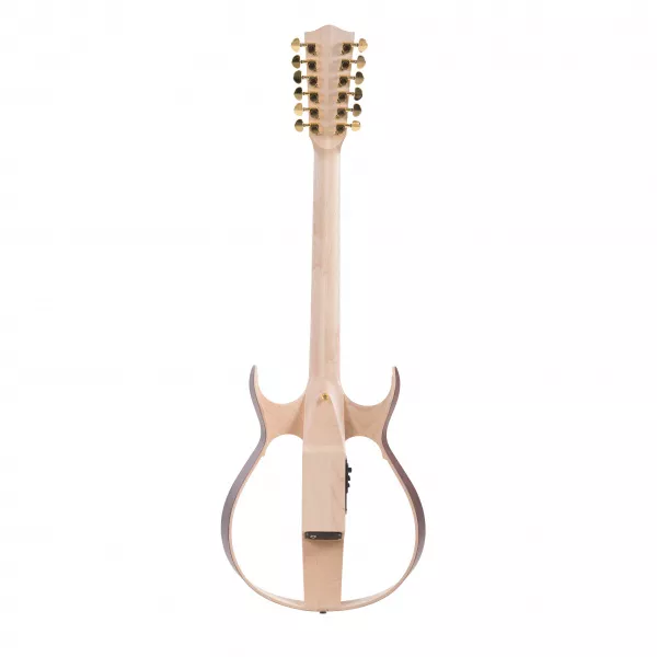 SG2 Сайлент-гитара 12-струнная, сапеле/тонировка махагон, MIG Guitars, SG2SAM23  рис.2 