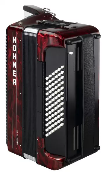 A4363 AMICA III 72 RED Аккордеон Hohner