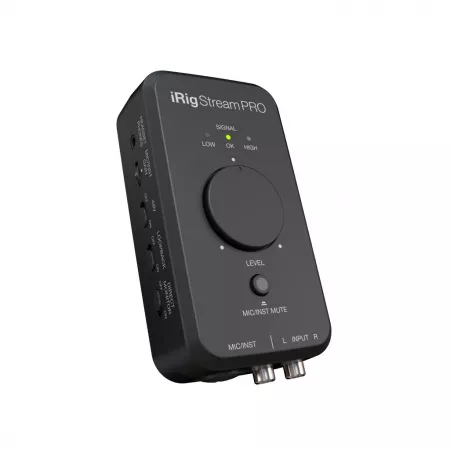 iRig Stream Pro Интерфейс для стрима iOS/Android/Mac/Win, 24-бит/96 кГц,IK Multimedia, IRIG-STREAMPRO